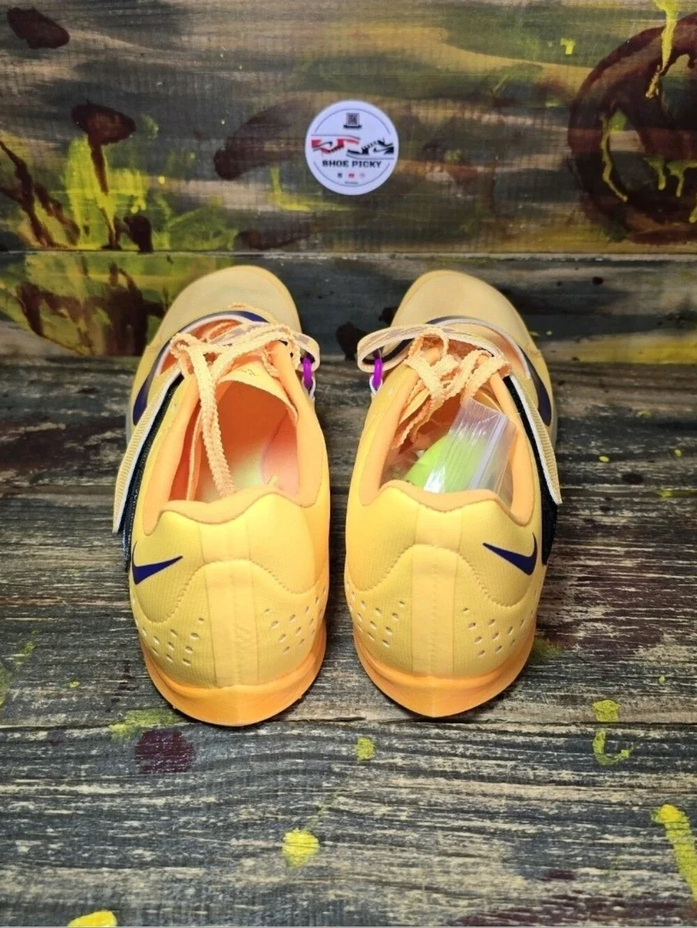 Nike Air Zoom Long Jump Elite Track Spikes Men 10.5 Citron Pulse FZ9326-800 New